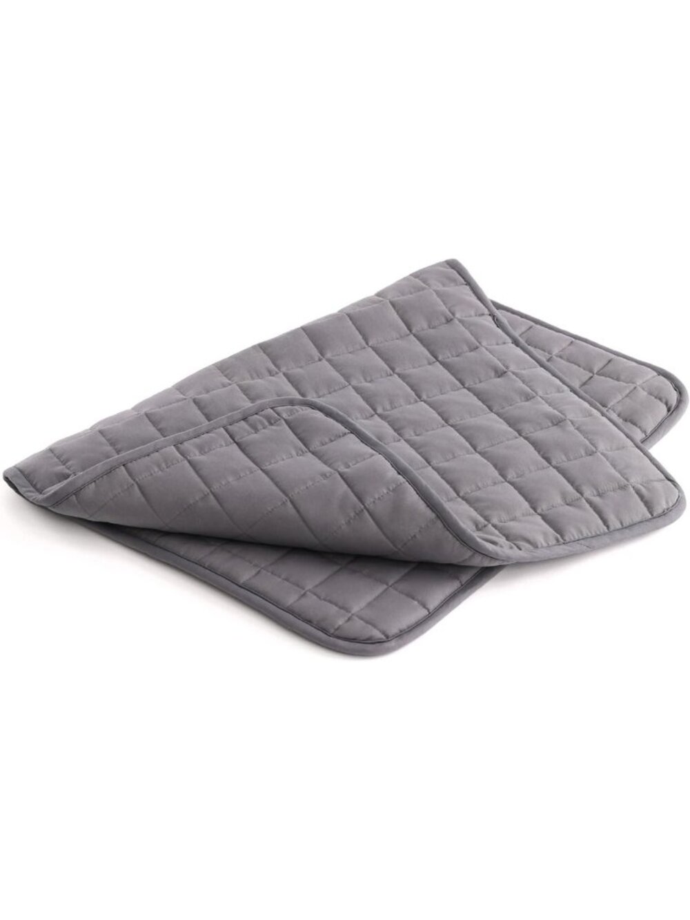 Cozy Portable Weighted Lap Blanket for Relaxation, Napping & Travel - 29x24